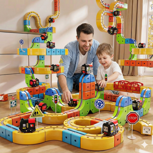 RailBuilder™ - Building Blocks Train Set