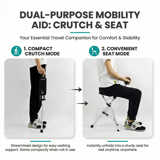 Stic™: The 1-Click Cane Seat