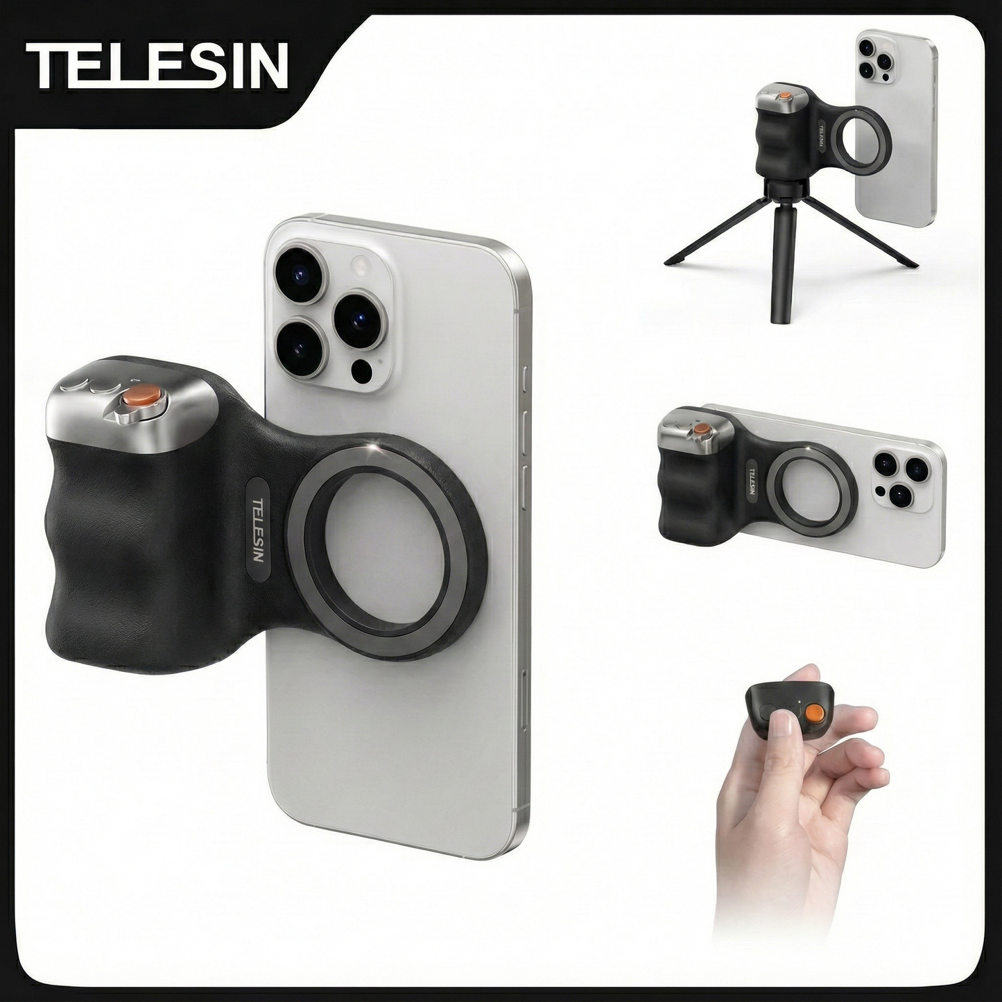 Telesin™ - Mobile Phone Camera Grip