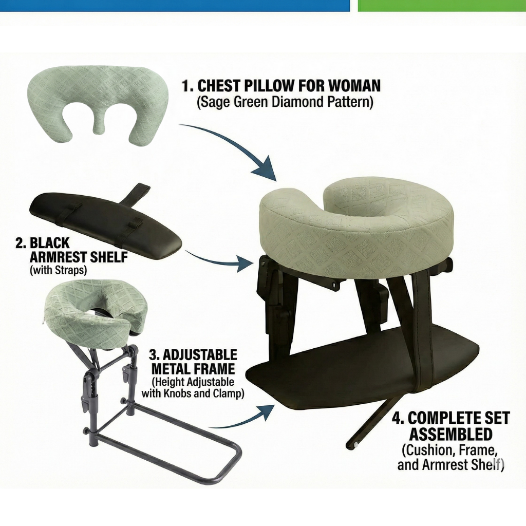 Crest™ - Portable Massage Cradle