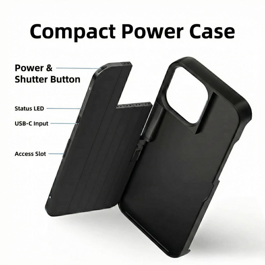 Stikly™  - 3-in-1 Vlogging Case