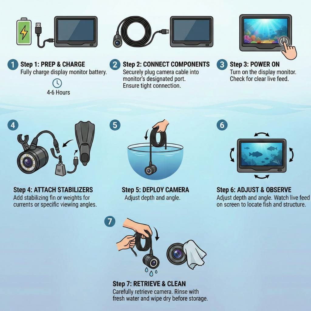 Poseidon View™ - Underwater Fishing Camera