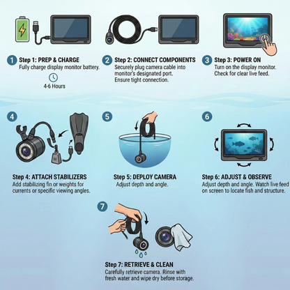 Poseidon View™ - Underwater Fishing Camera