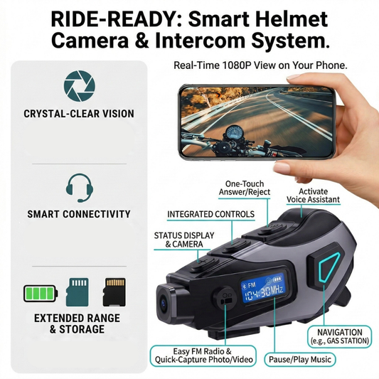 SYNC™ K10 - Helmet Bluetooth Headset