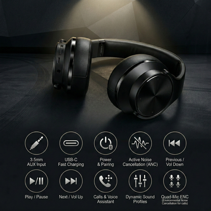 DuoVibe™ - 2-in-1 Headphones-Speaker