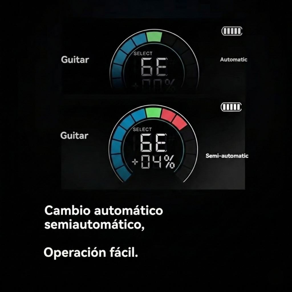 Afinador automático de guitarra