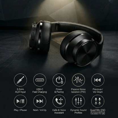 DuoVibe™ - 2-in-1 Headphones-Speaker