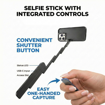 Stikly™  - 3-in-1 Vlogging Case