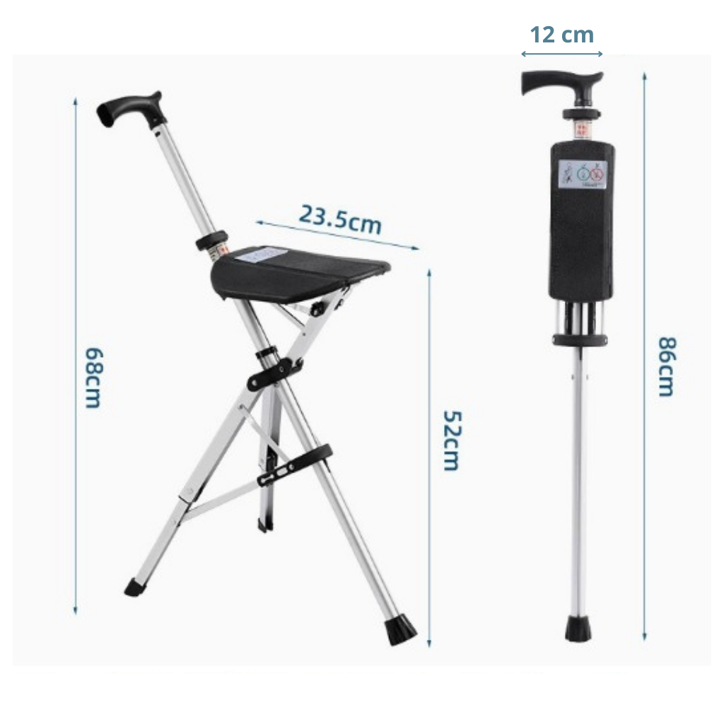Stic™: The One-Click Cane Seat