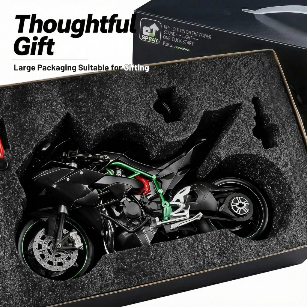 Kavvasaki Ninja H2R With Smoke