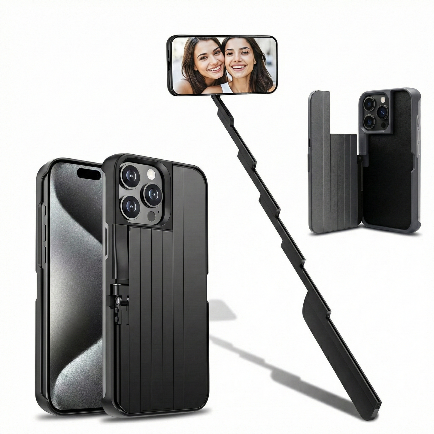 Stikly™  - 3-in-1 Vlogging Case