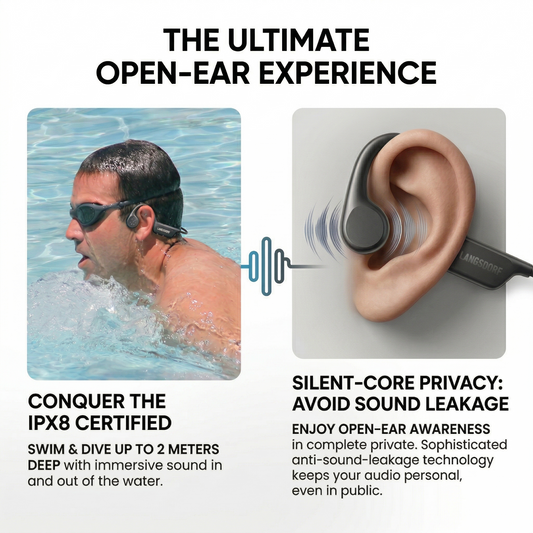 Langsdorf™ - Waterproof Swimming Headset