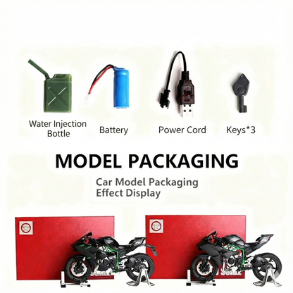 Kavvasaki Ninja H2R With Smoke