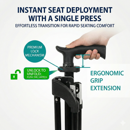 Stic™: The One-Click Cane Seat