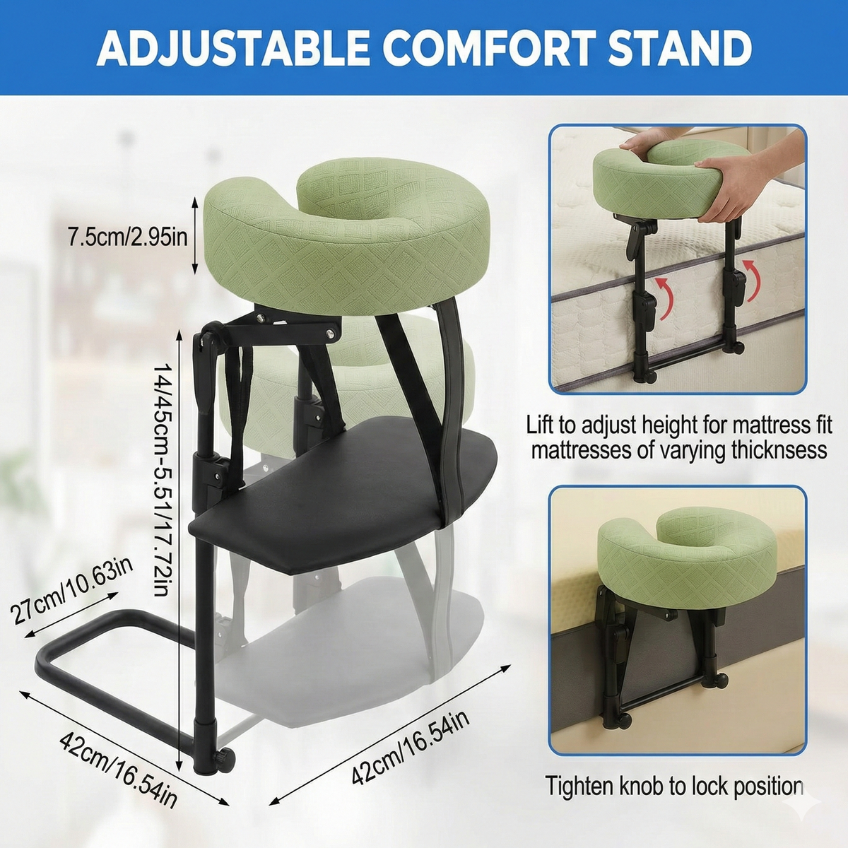 Crest™ - Portable Massage Cradle