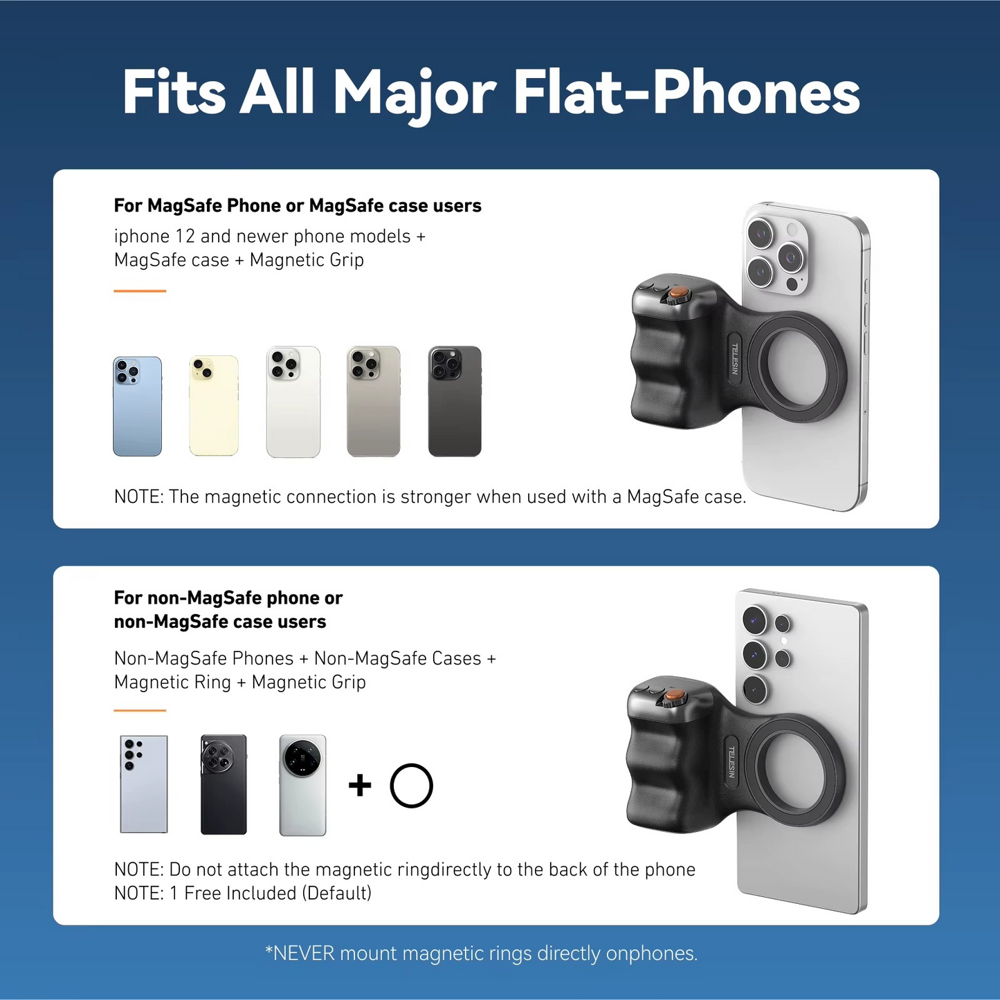 Telesin™ - Mobile Phone Camera Grip