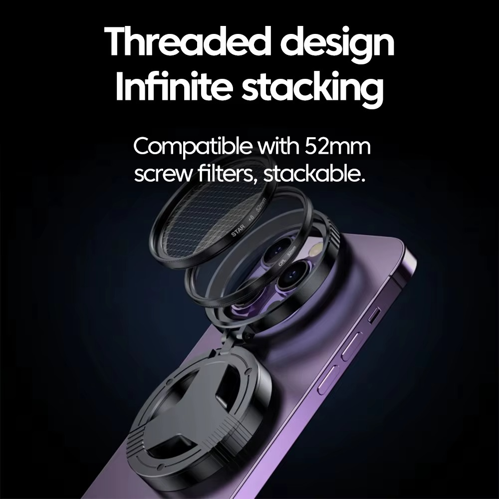 GlareZero™ - Magnetic Phone Camera Lens