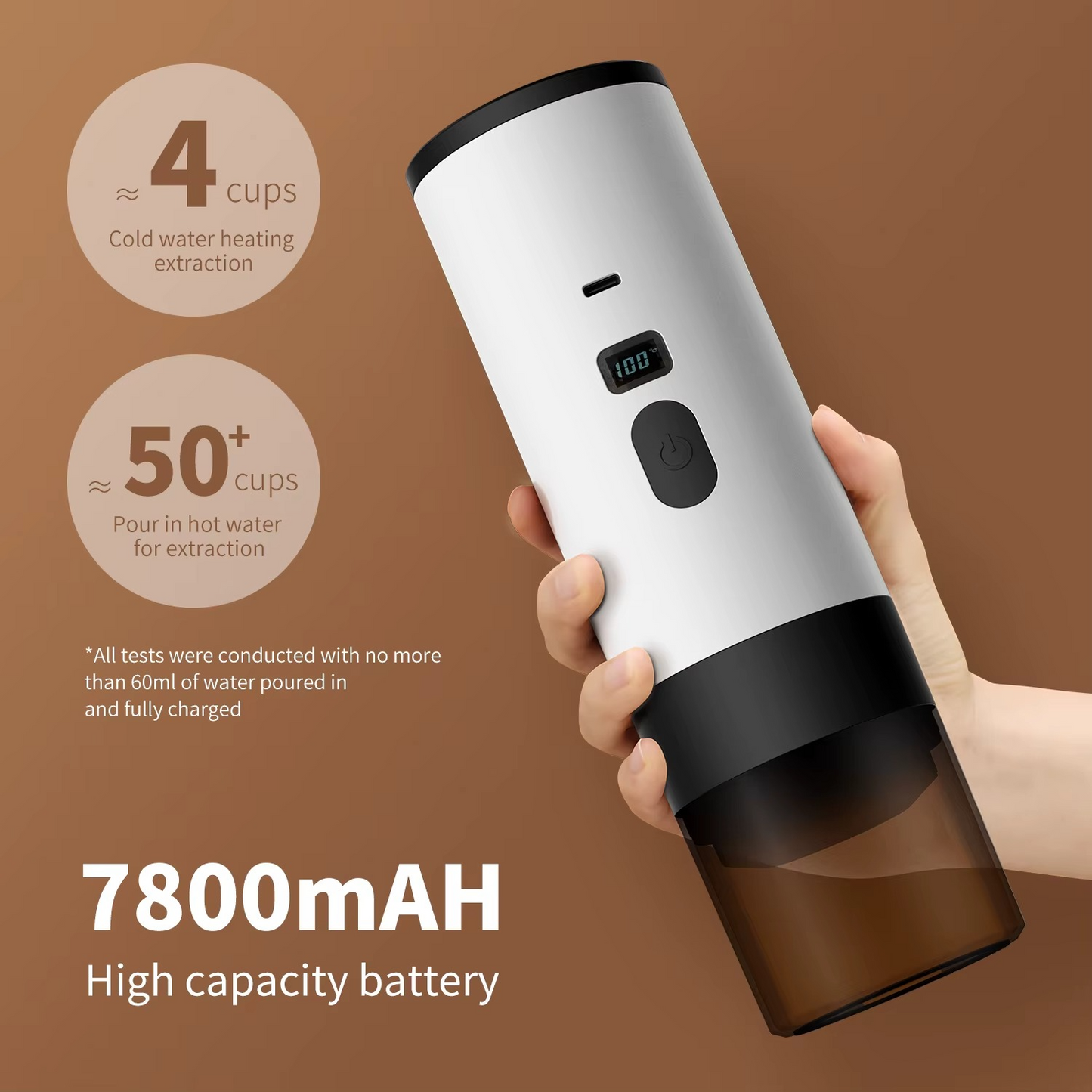 JetCup™ - Portable Coffee Machine