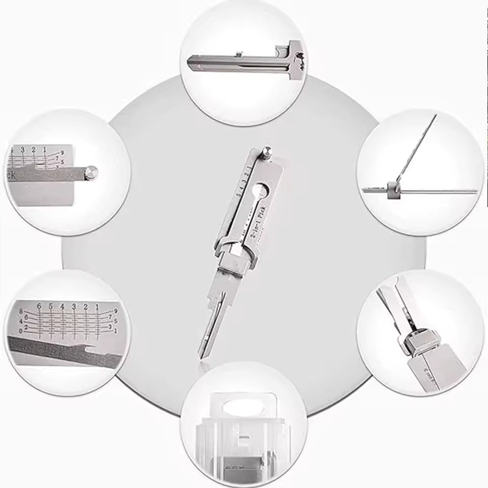 UNLOCKR - Key Decoder (for double-sided and S-cut system locks ...